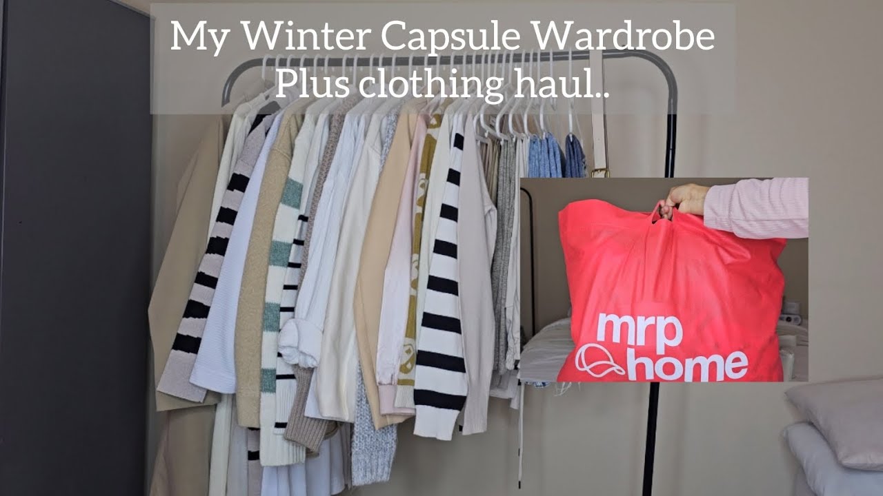Winter Capsule Wardrobe, Clothing Haul