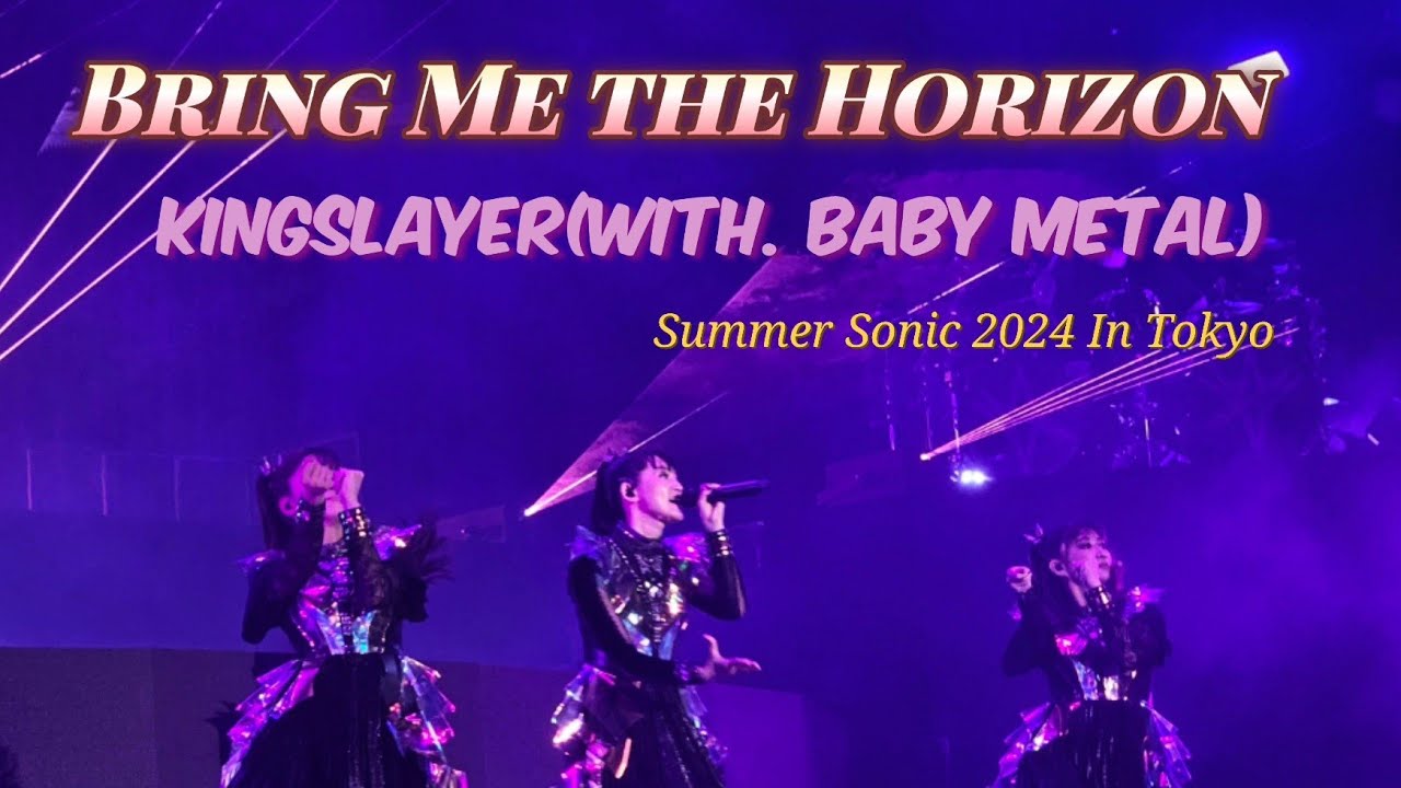 Bring Me The Horizon - Kingslayer@240818 Summer Sonic 2024 In Tokyo
