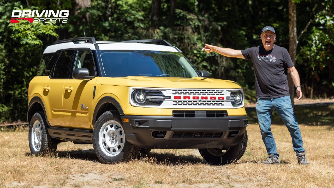 Обзор и внедорожный тест Ford Bronco Sport Heritage Ltd 2023 года