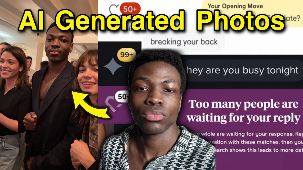 I Tried Tinder with AI Photos as an Average Guy for 1 Week