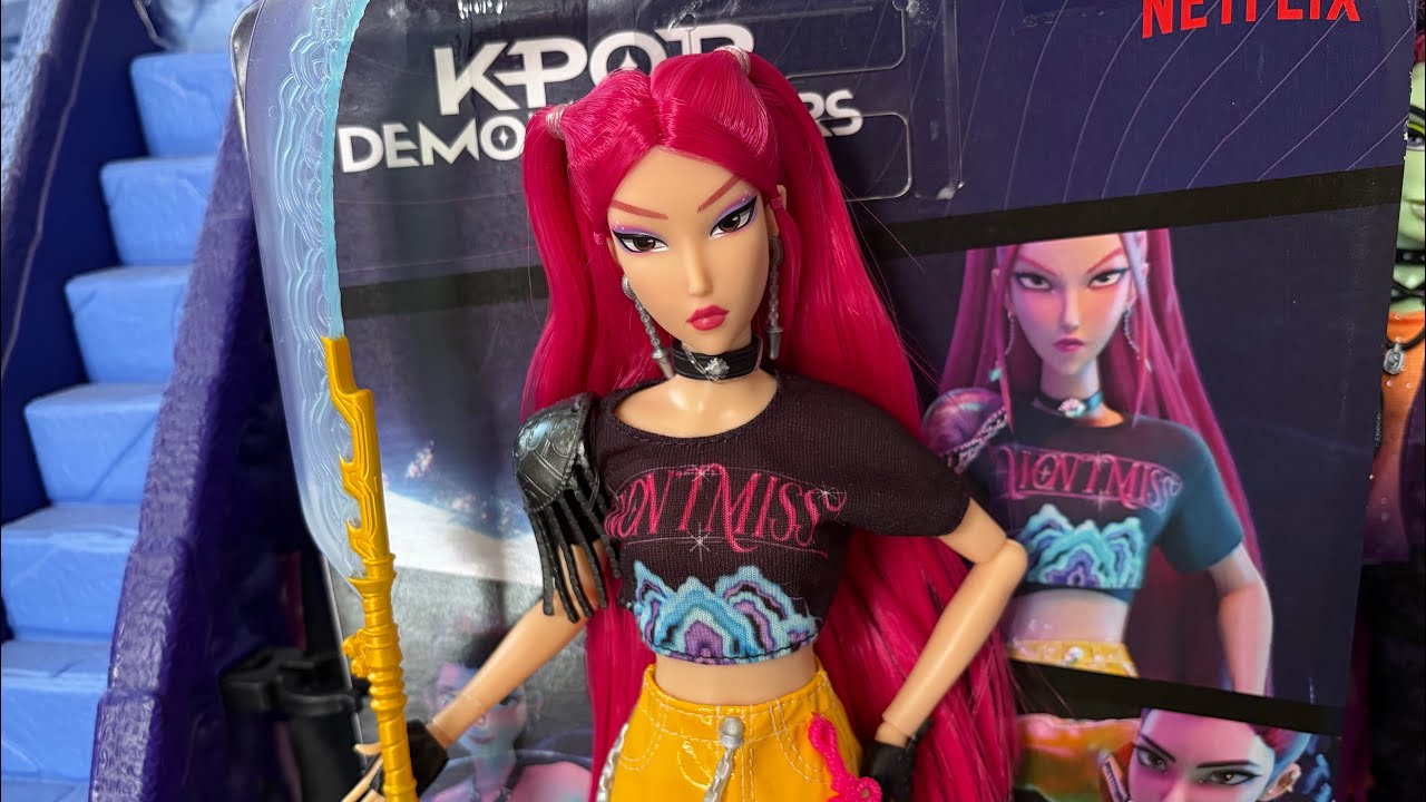 MATTEL K-POP DEMON HUNTERS MIRA POKAZUJEMY JAK TO SIĘ ROBI: RECENZJA LALKI + UNBOXING!