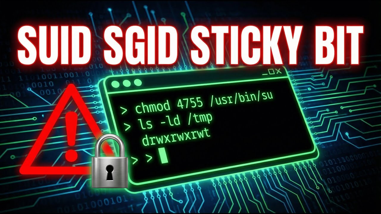 STOP Guessing Linux Permissions: SUID, SGID & Sticky Bit Explained