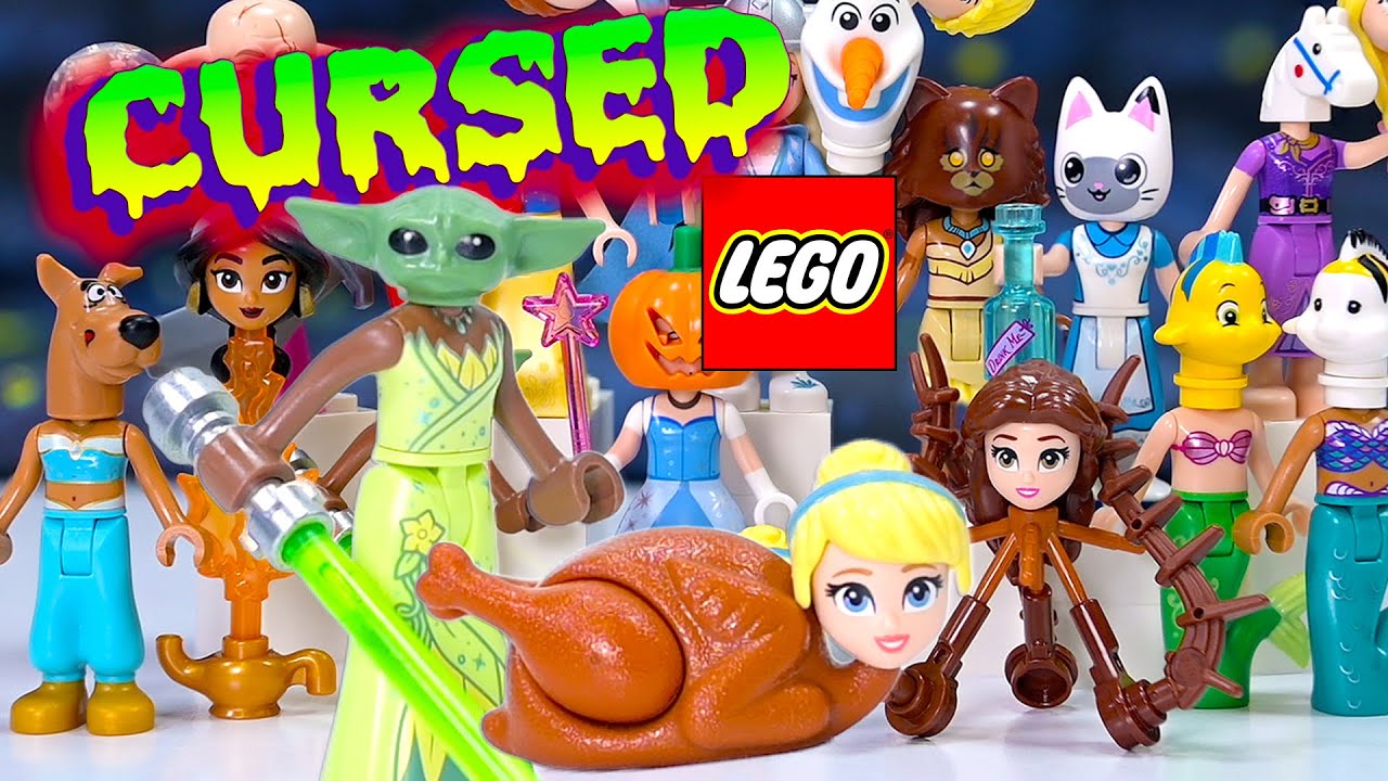 Cursed LEGO minidolls AKA when Disney Princesses go bad | Halloween