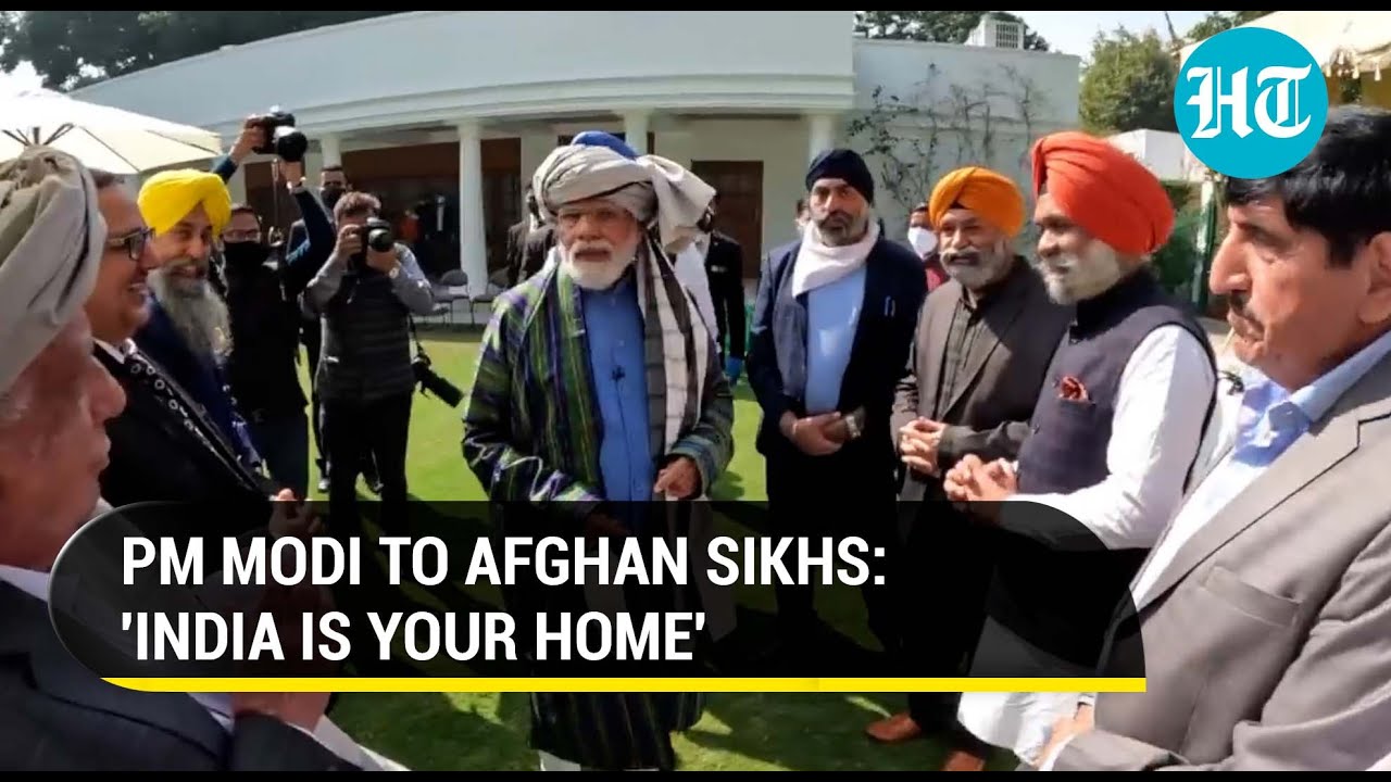 Afghan Sikhs, Hindus meet PM Modi; Hail India for sheltering them after Taliban takeover