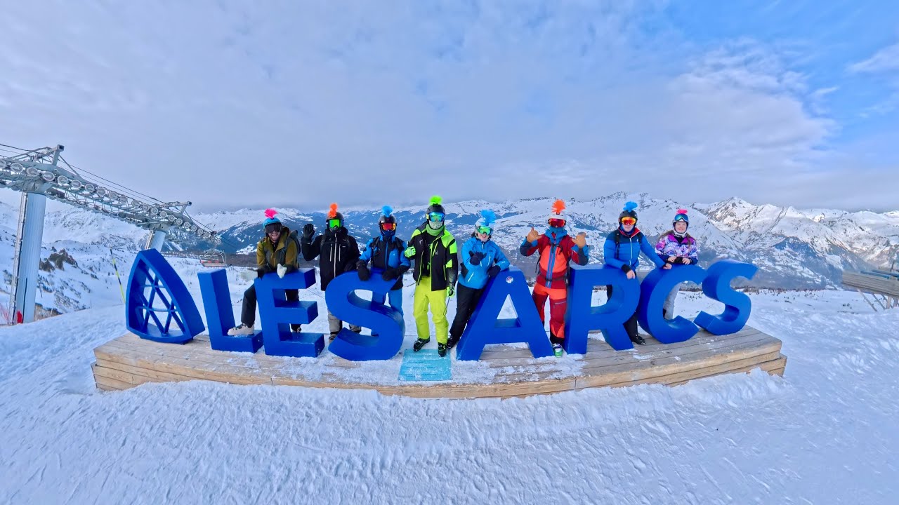 Luge 2000 Ride in Les Arcs ❄️ | Fast, Fun Toboggan Run 360 POV