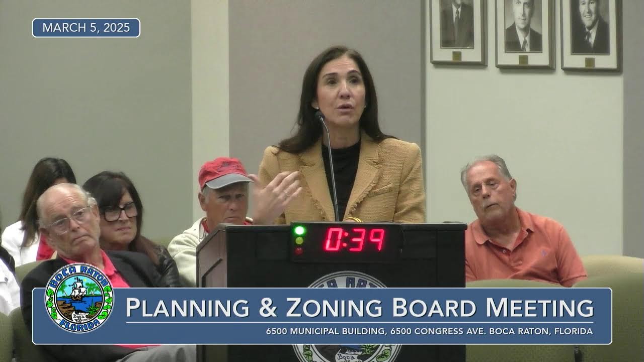 City Of Boca Raton - Planning & Zoning Board Meeting 03.05.2026