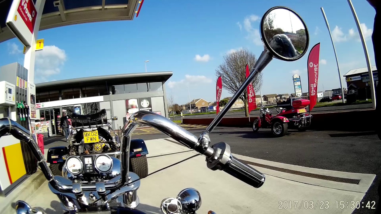 boom trikes and a wolf trike going to singleton