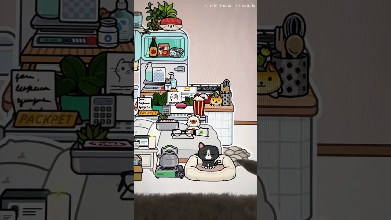 Pomysł na biały, przytulny pok&oacute;j 🏠🪴 #TocaLifeWorld  #tocaboca #design #ideas