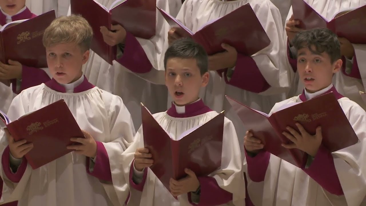 D. Bartolucci, Doce me - Cappella Musicale Pontificia Sistina, direttore Mons. Marcos Pavan