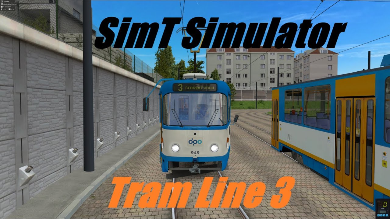 SimT - Tram Line 3 / Full Run / Tatra T3R.P