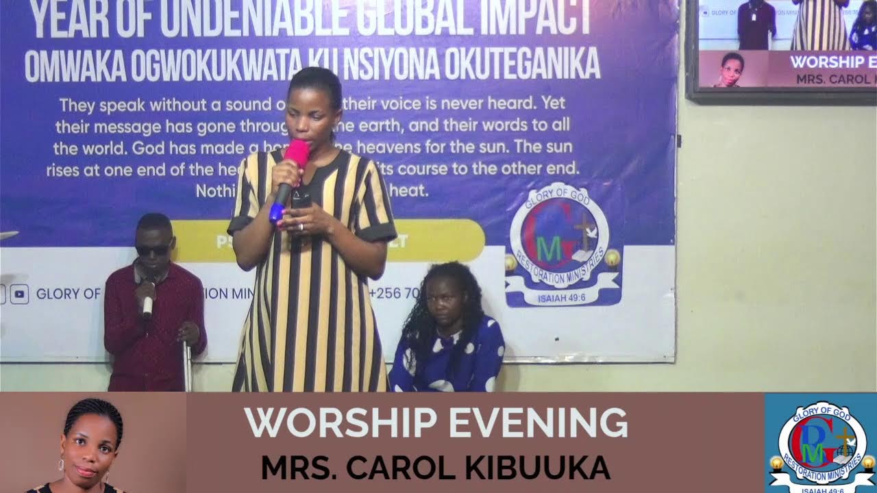 LIVE WORSHIP EVENING || GRM || 06/03/2026 || CAROL KIBUUKA