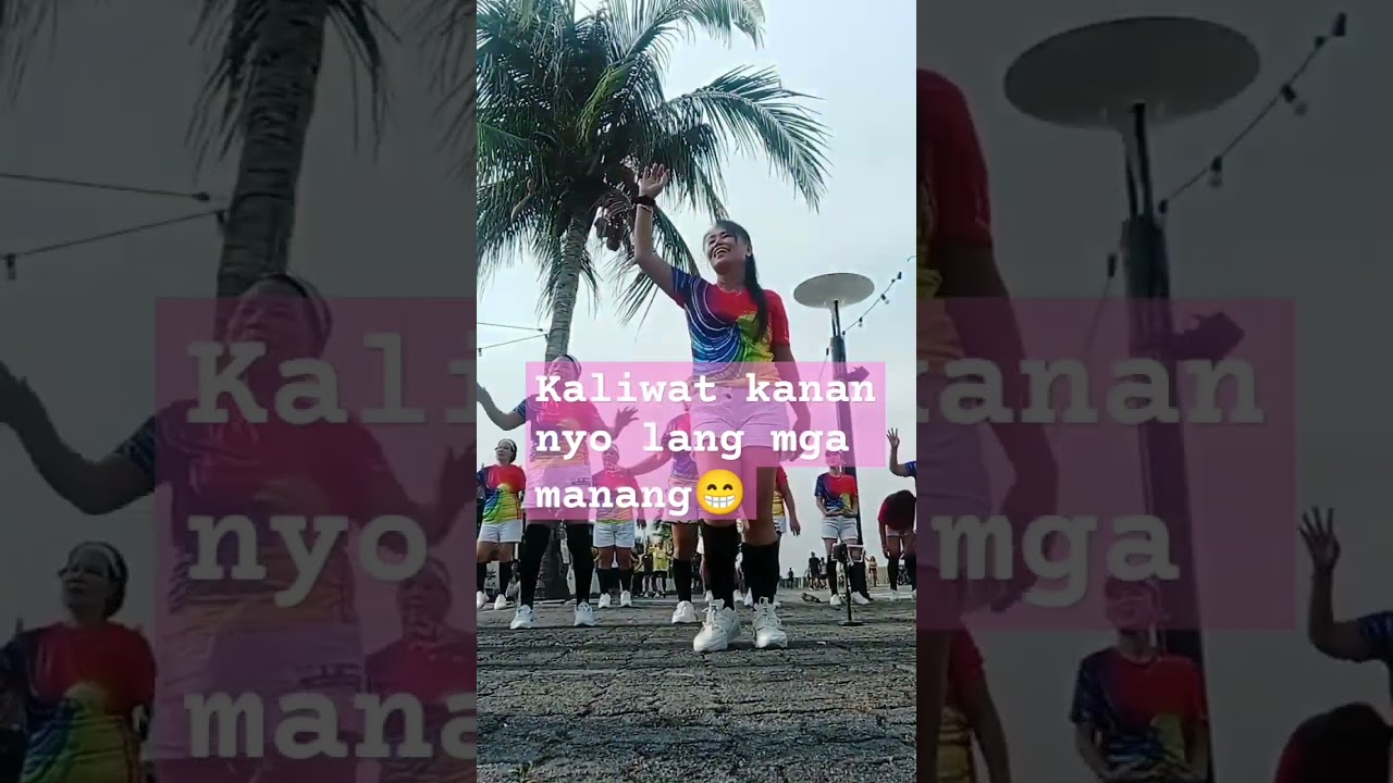 pakending kending lang mga manang #zumba #seaside #mallofasia #moa