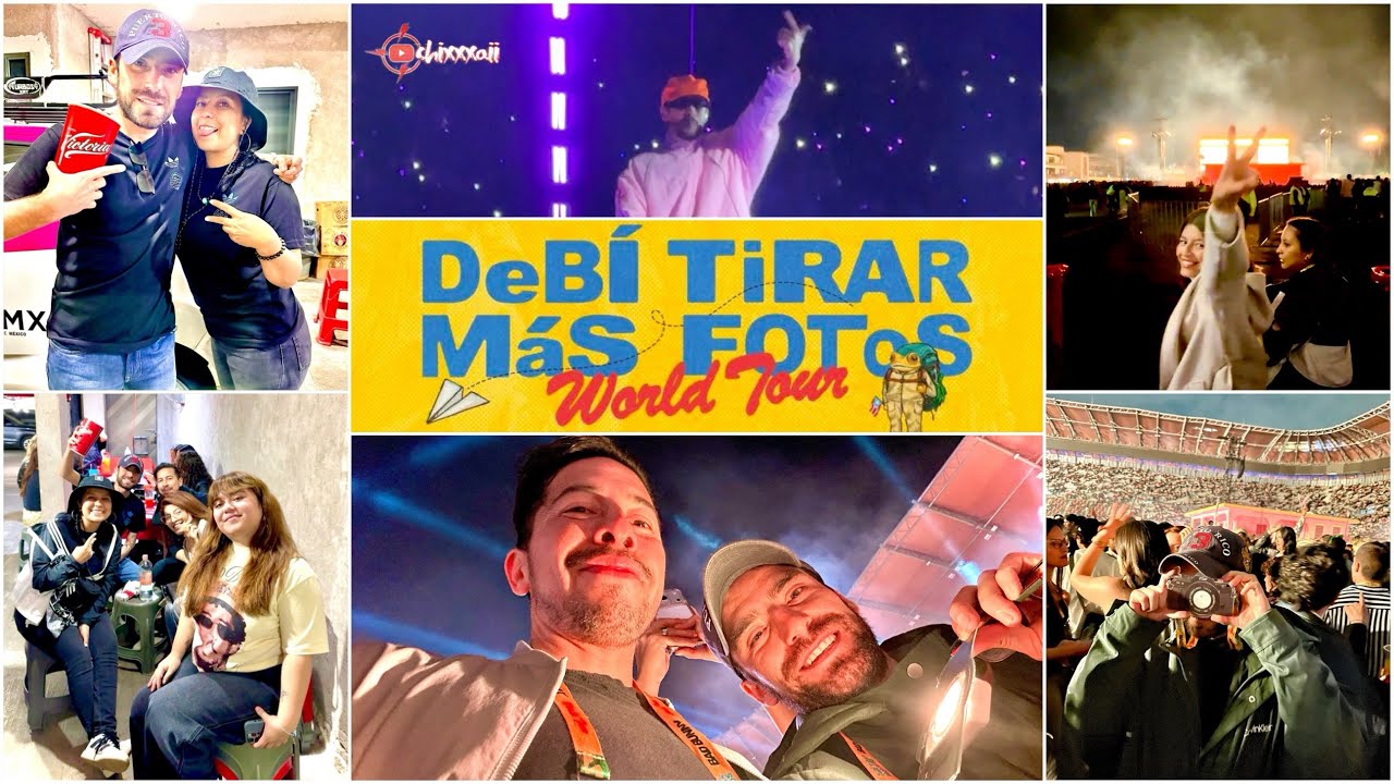 Bad Bunny - Estadio GNP Seguros CDMX - Debí Tirar Más Fotos World Tour  #DTMF #BadBunny 