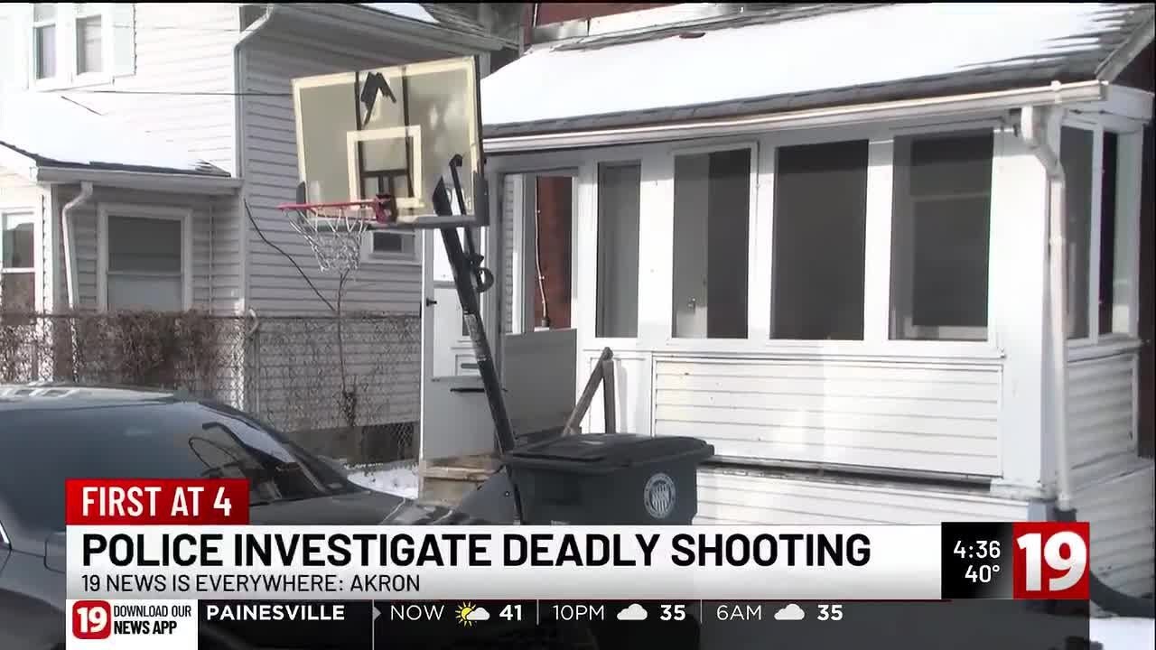 Akron shooting kills man just up street from Summit County Children Services, Archbishop Hoban HS