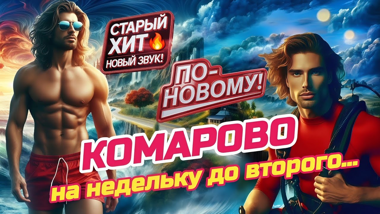 Комарово (На Недельку До Второго...) ⛵🤿🌊 | С НовымТекстом | Очень😀 Танцевальный Шансон