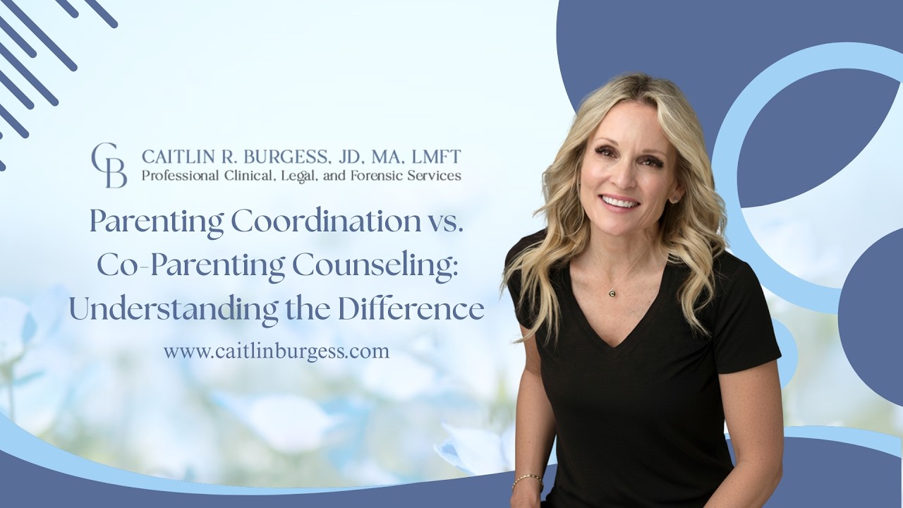Parenting Coordination vs. Co-Parenting Counseling: Understanding the Difference