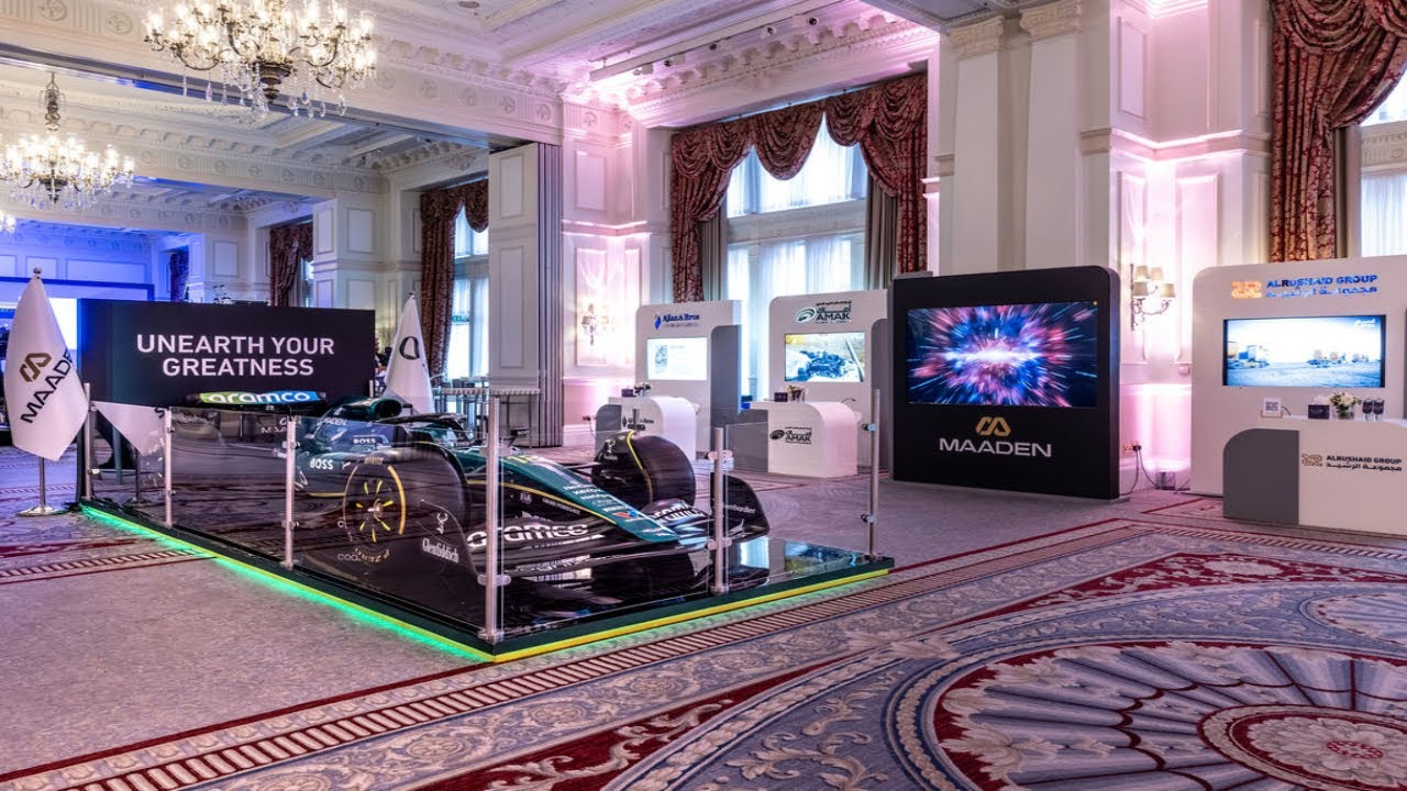 MIM Exhibition & Conference | Luxury Event Design & Aston Martin F1