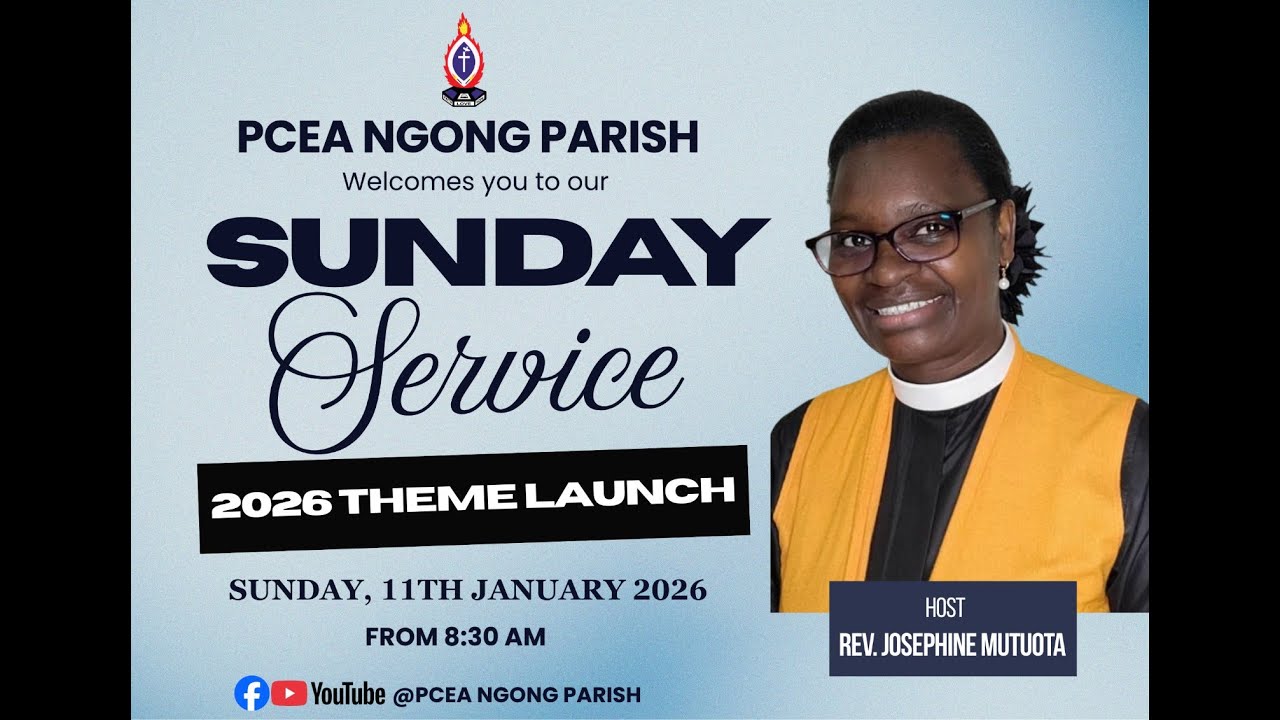 SUNDAY SERVICE 11TH JAN 2026