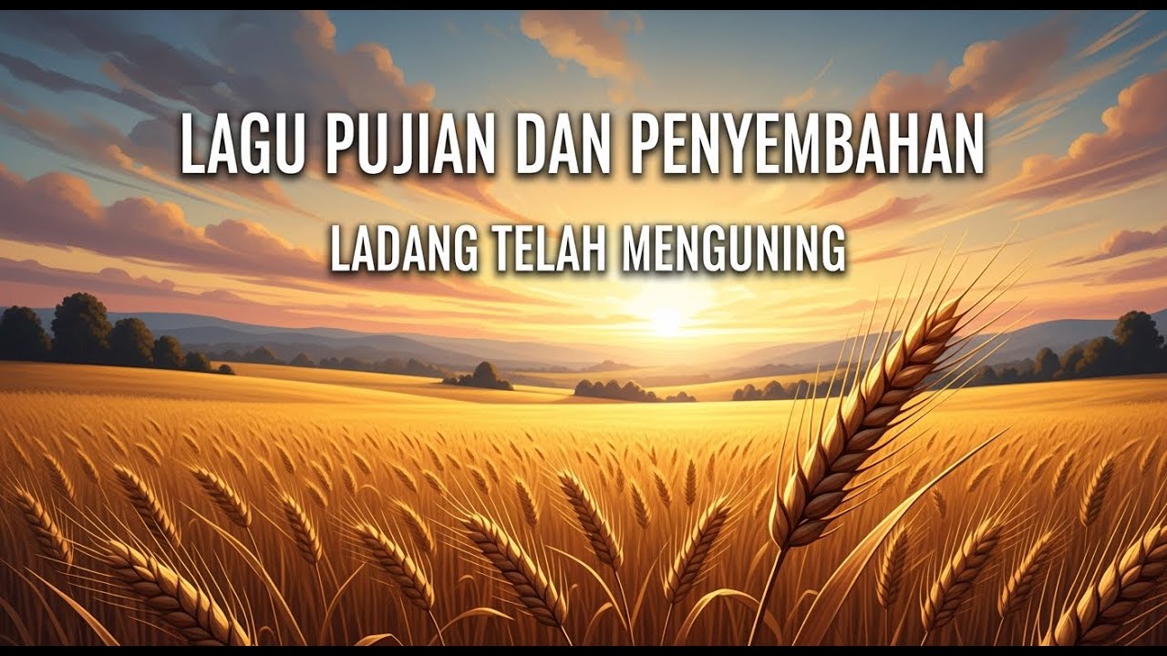 LAGU ROHANI KRISTEN | LADANG TELAH MENGUNING