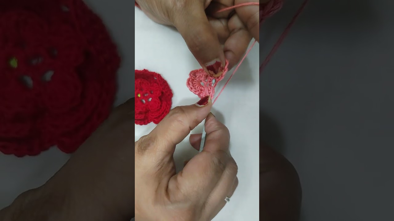 Crochet 🌸Paranda Easy Handmade Hair Accessory
