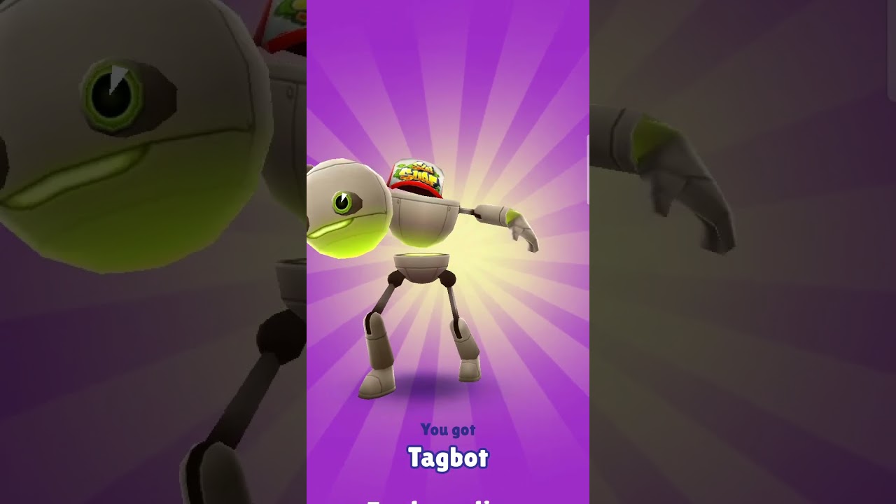 subway surfers tagbot unlock 🔓#subwaysurfers #games #gamers #tagbot #unlock #unboxing