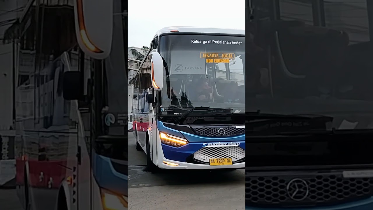SUMBER ALAM UNIT BARU 09OL #busmania #busmaniacomunity #sumberalambus #shorts #short