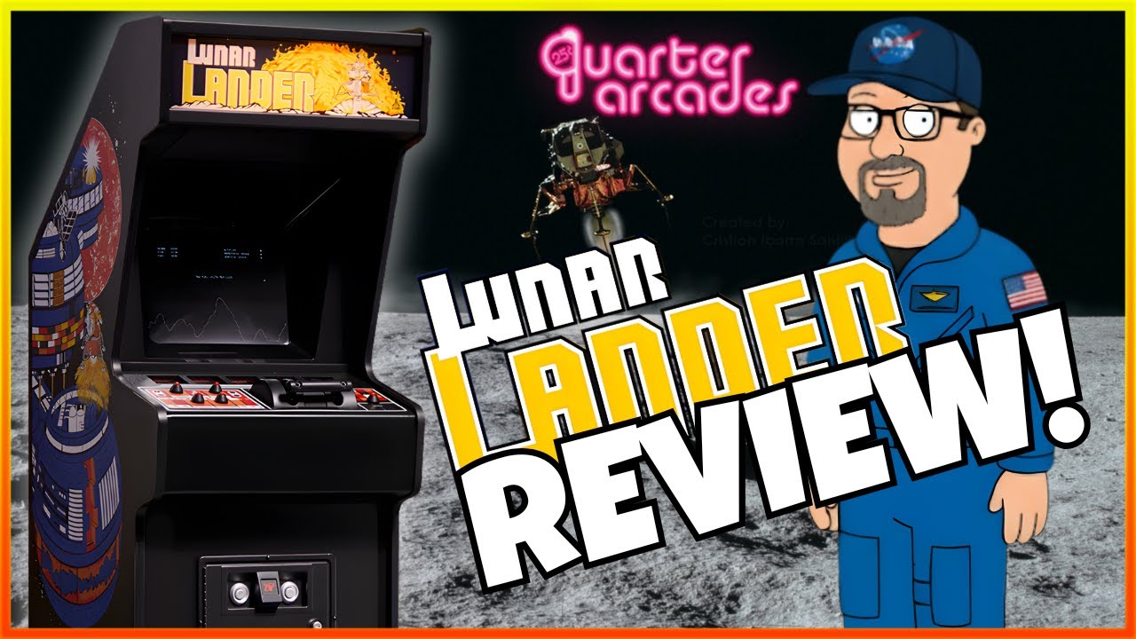 Обзор игры &laquo;Lunar Lander&raquo; от Quarter Arcades! Это нечто неземное!