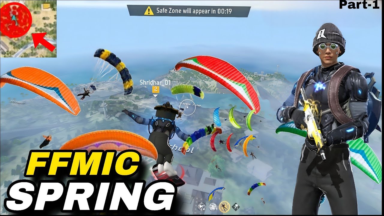 FFMIC SPRING Highlights Part-1 | Free Fire Max 