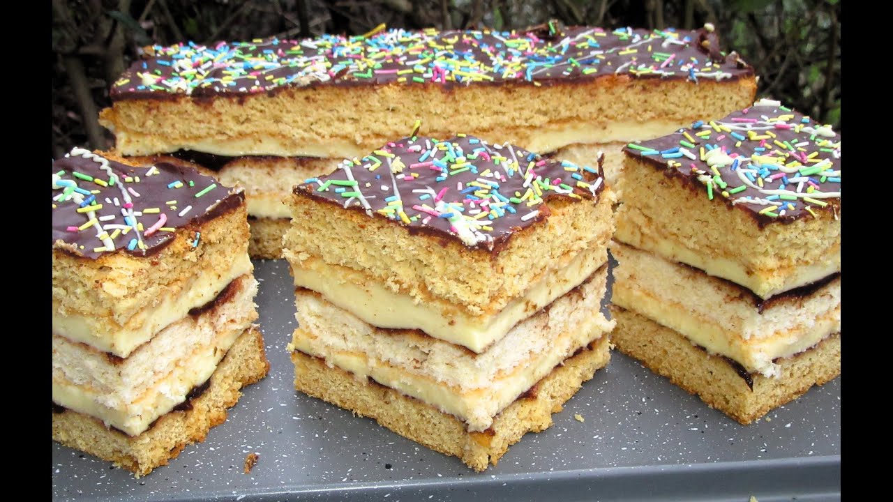 Ciasto Królewiec/Królewicz- miodowo biszkoptowe, mięciutkie, łatwe i przepyszne