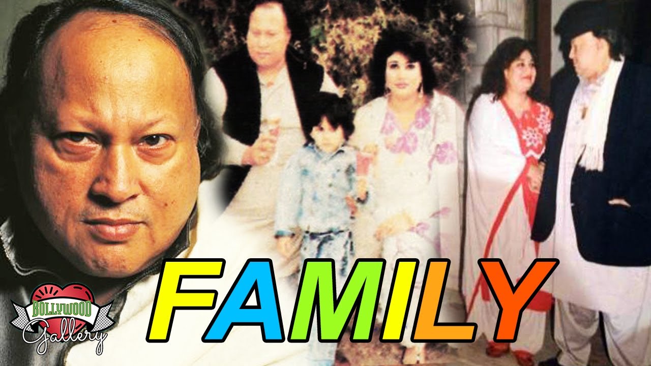 Nusrat Fateh Ali Khan Family With Parents, Wife, Daughter, Brother and Nephew