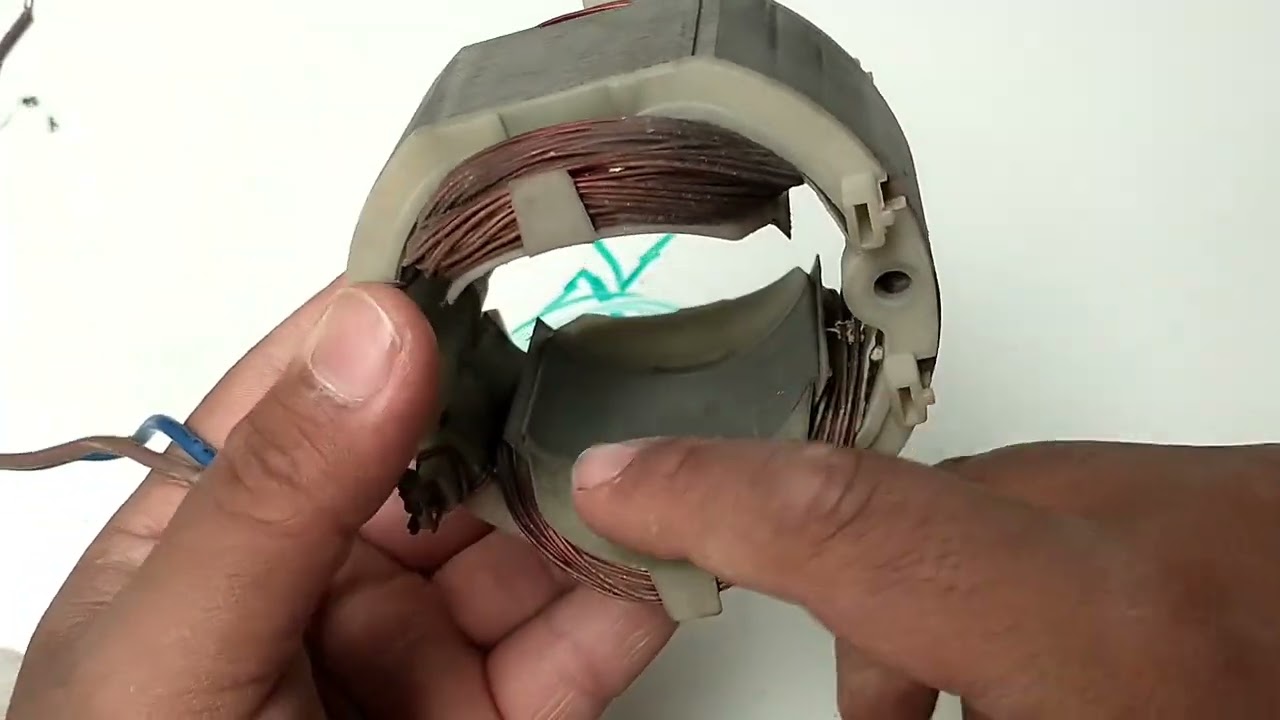 ✅Embobinado de campos de herramienta el&eacute;ctrica👉COMO TOMAR DATOS