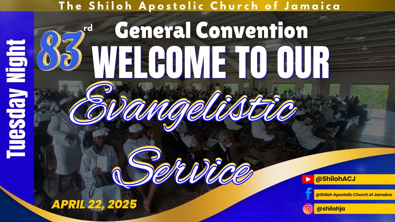 SACJ 83rd General Convention| Night 2| The Harvest is Plenteous| Tuesday April 22, 2025
