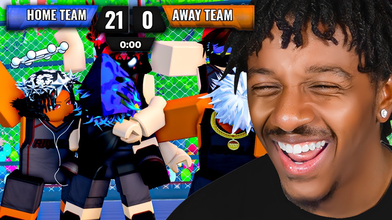 DESTROYING PLAYERS IN ROBLOX BASKETBALL ZERO