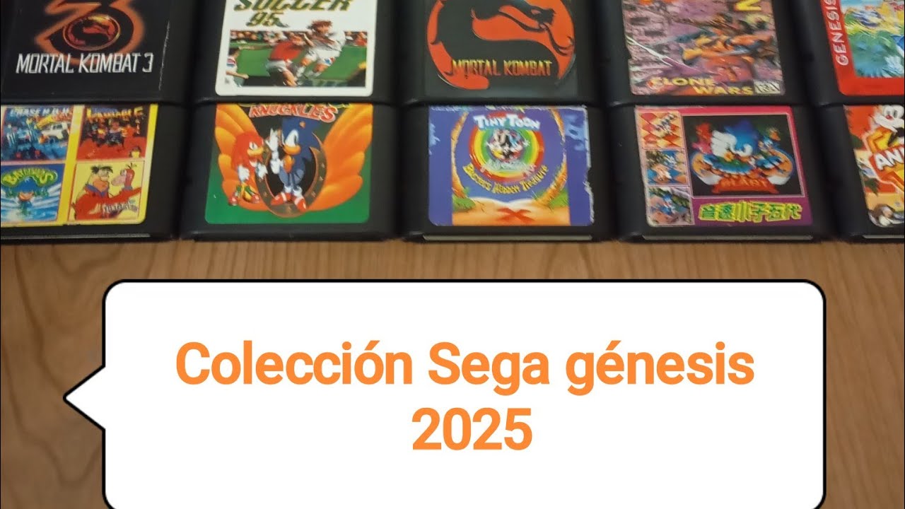 Colección de juegos de Sega Génesis 2025