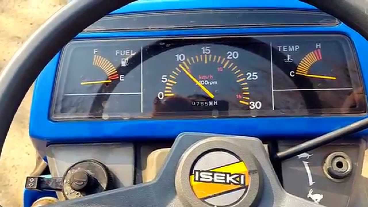 Минитрактор Iseki TF5F. 15 Лс. Б/У Японские трактора | 99sil.com.ua