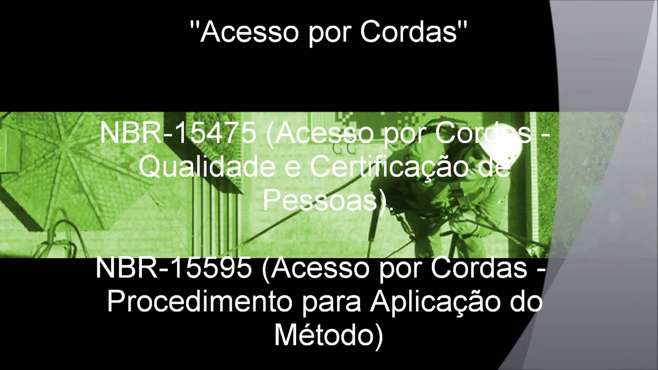 Alpinismo e Resgate Industrial  Acesso por Cordas.wmv