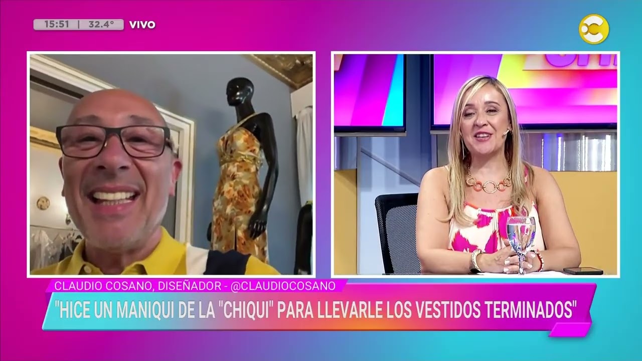 Claudio Cosano,  nos cuenta los detalles del Look de Mirtha en su cumpleaños │VLC│ 24-02-26