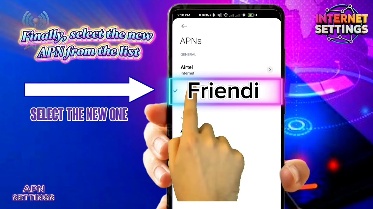Настройки APN для мобильных устройств Friendi (Саудовская Аравия) Конфигурация имени точки доступ...