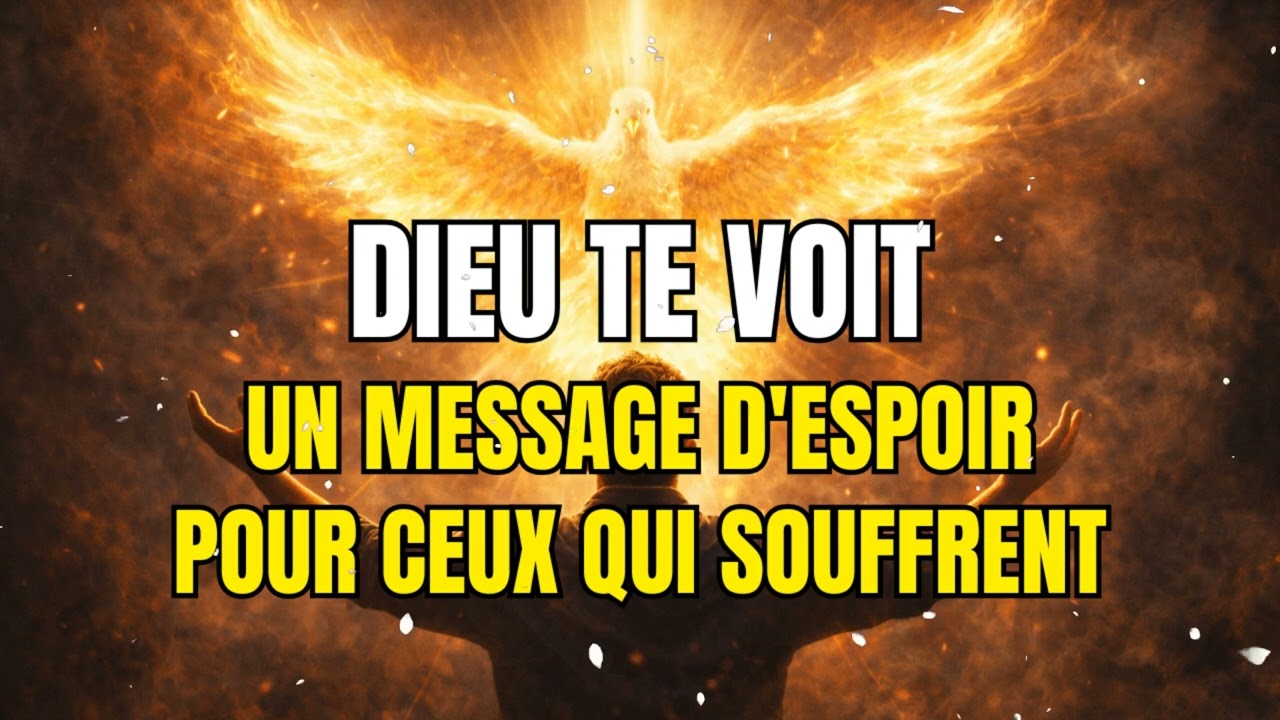 Dieu te voit en train de teffondrer et Il a besoin que tu entendes ceci immédiatement.