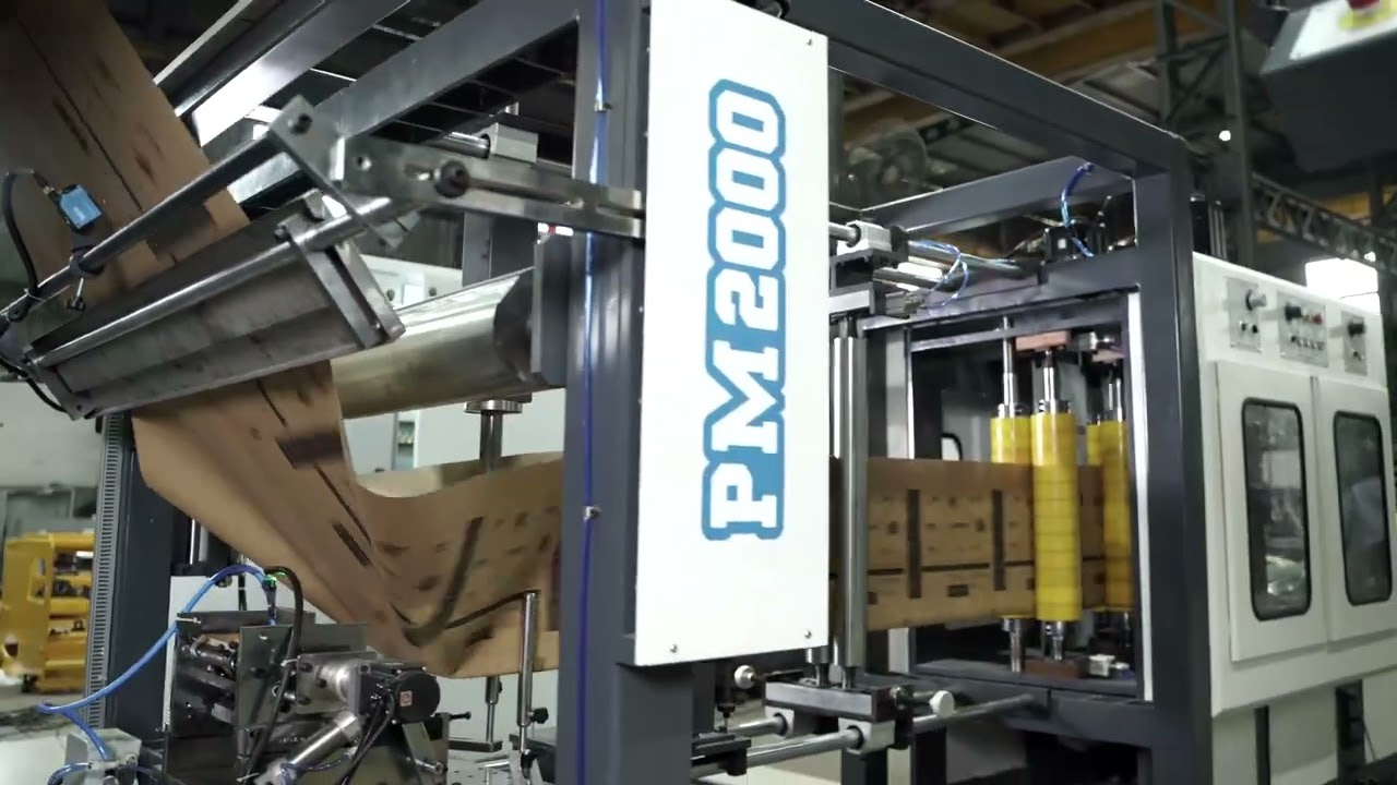 Made in India Beast! PM2000 Paper Bag Machine for eCommerce | 250 Bags/Min Speed!