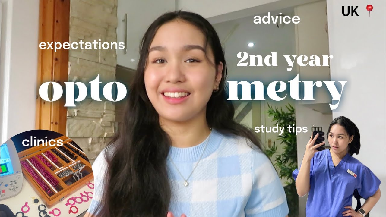 second year optometry // advice + expectations + study tips 👀
