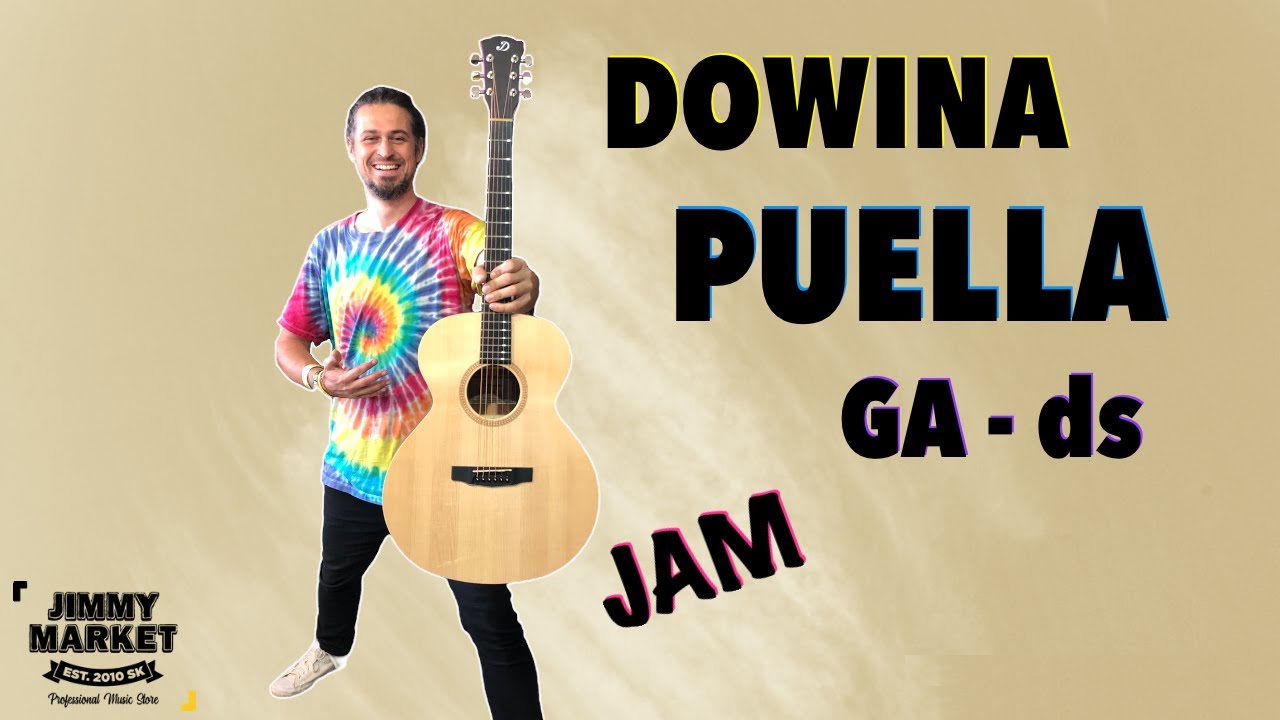 Slovenská akustická gitara Dowina Puella GA - JAM JIMMY MARKET