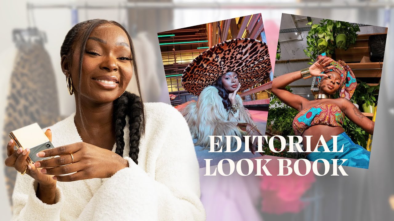 I Made My First Editorial Fashion Lookbook | Shalom Blac