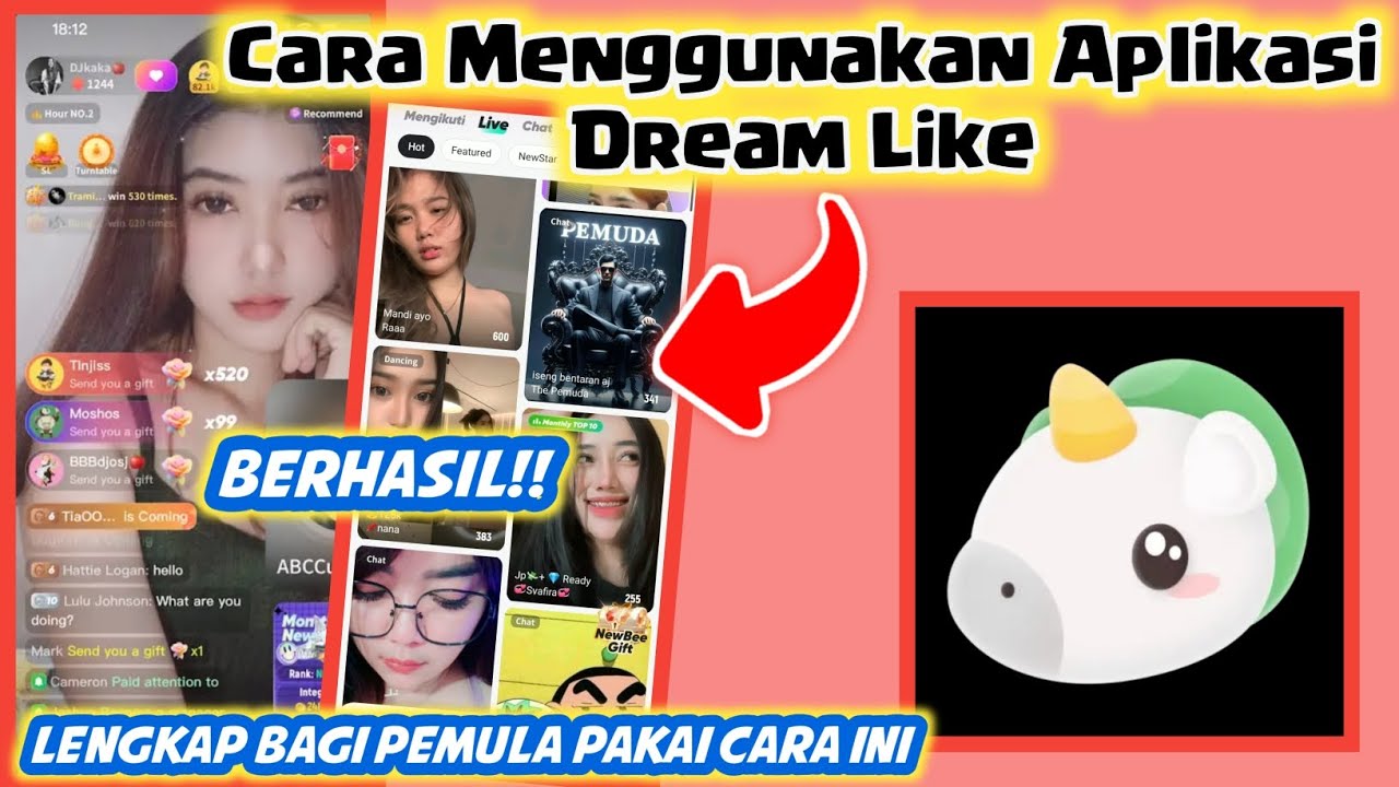 Cara Menggunakan Aplikasi Dream Like | How To Use Dream Like App