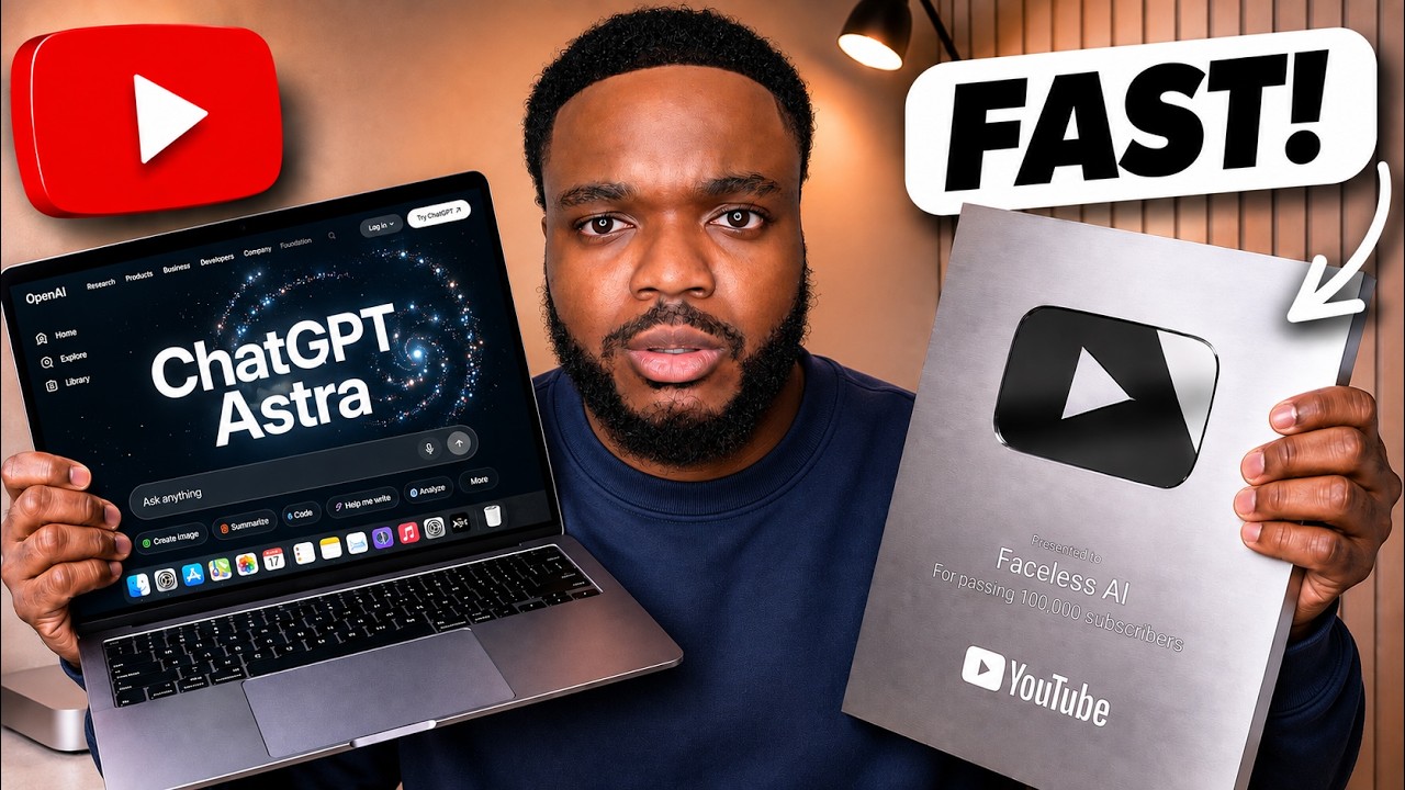 NEW GPT-6 Astra Can Make FACELESS YouTube Videos in BULK (INSANE)