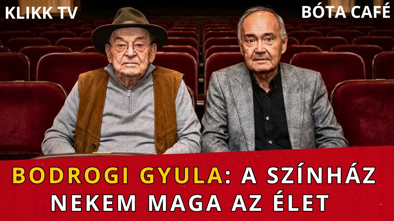 Bodrogi Gyula: én esküszöm, szeretek élni
