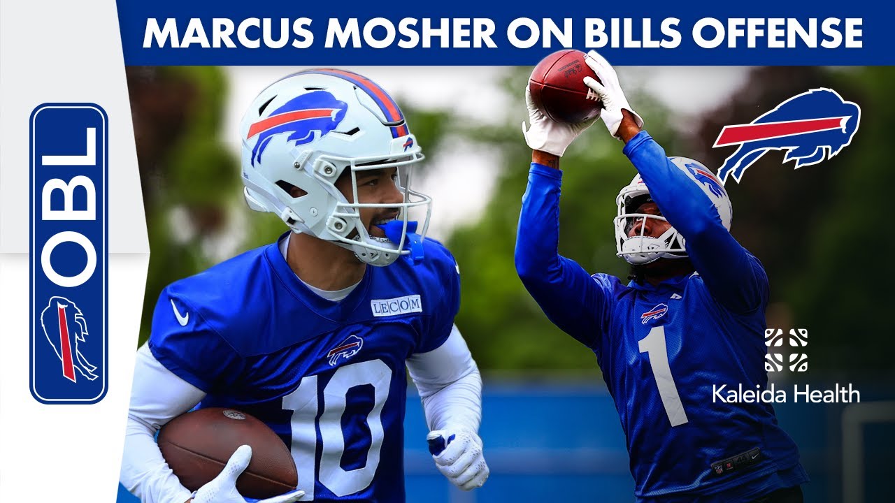Marcus Mosher: Bills Ranking For Top NFL Offensive Cores, Khalil Shakir Ready To Breakout