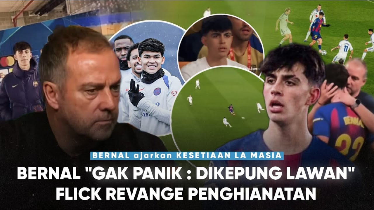 Bocah ini : Marc Bernal  mengubah Barca “FLICK waktunya BALAS DENDAM pd Dro” Passion anak2 MUDA
