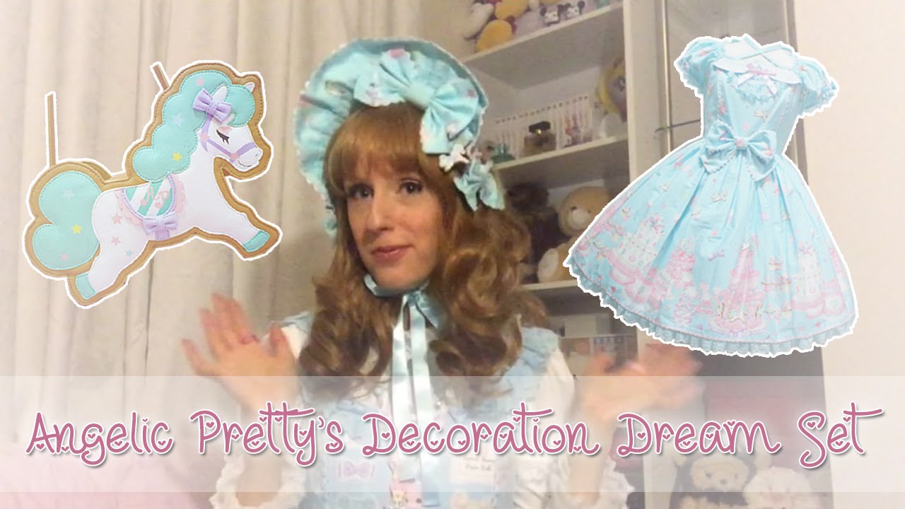 Angelic Pretty's Decoration Dream OP set unboxing!