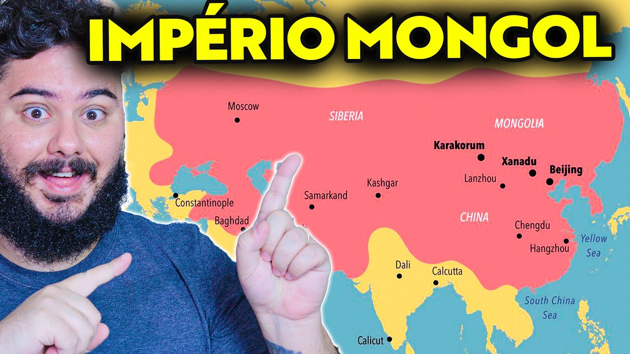 O IMPÉRIO MONGOL, AS INVASÕES MONGÓIS E A VIDA DE GENGHIS KHAN